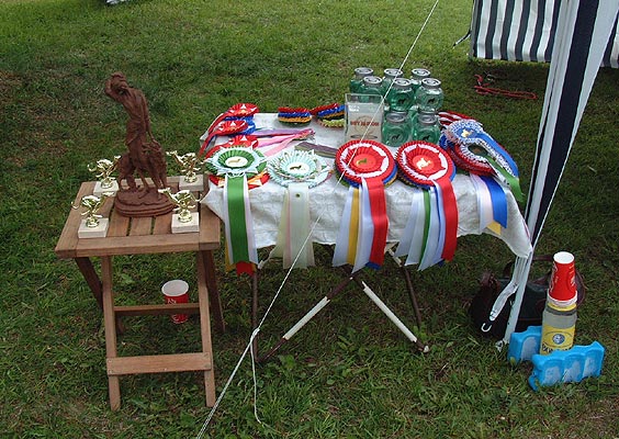 Prize table
